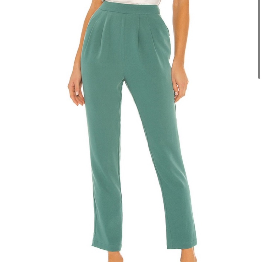 Calvin Pant in Sage Green by Tularosa